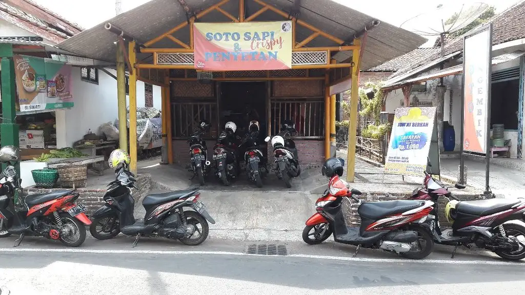 Soto Sapi Dan Penyetan Ngembik