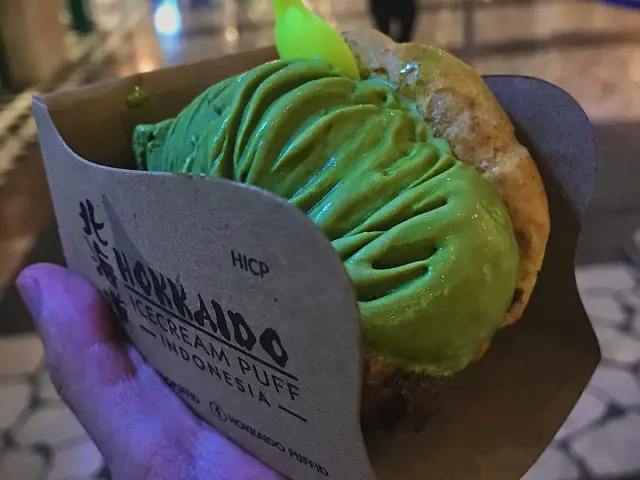 Gambar Makanan Hokkaido Icecream Puff 4