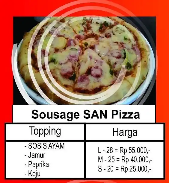 Gambar Makanan [HOME-MADE] SAN's PIZZA & BAKERY PURWOKERTO 2