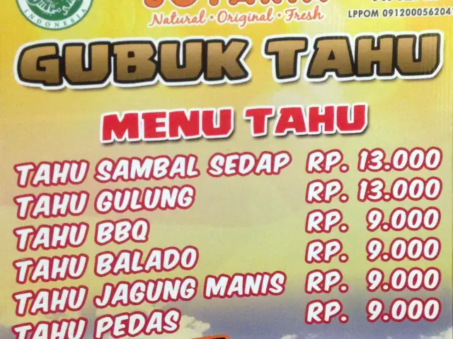 Gambar Makanan Gubuk Tahu 2