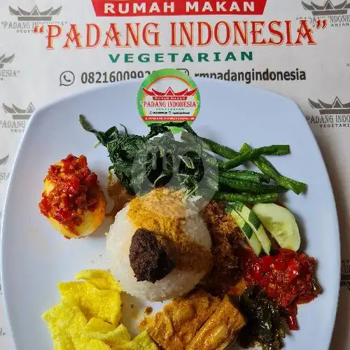 Gambar Makanan Rumah Makan Padang Indonesia Vegetarian, Komplek Cemara Asri 9