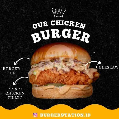 Gambar Makanan Burger Station, Bukittinggi 8