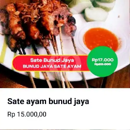 Gambar Makanan Sate Ayam Bunud Jaya, Jomblangan 1