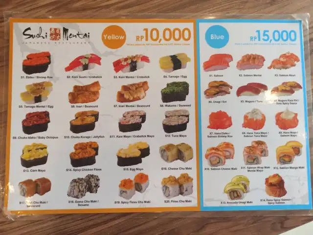 Gambar Makanan Sushi Mentai Bez Plaza Gading serpong 6