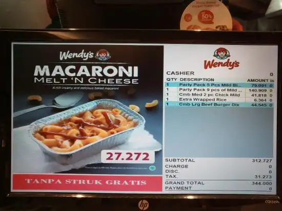 Gambar Makanan Wendy’s Tunjungan Plaza 10