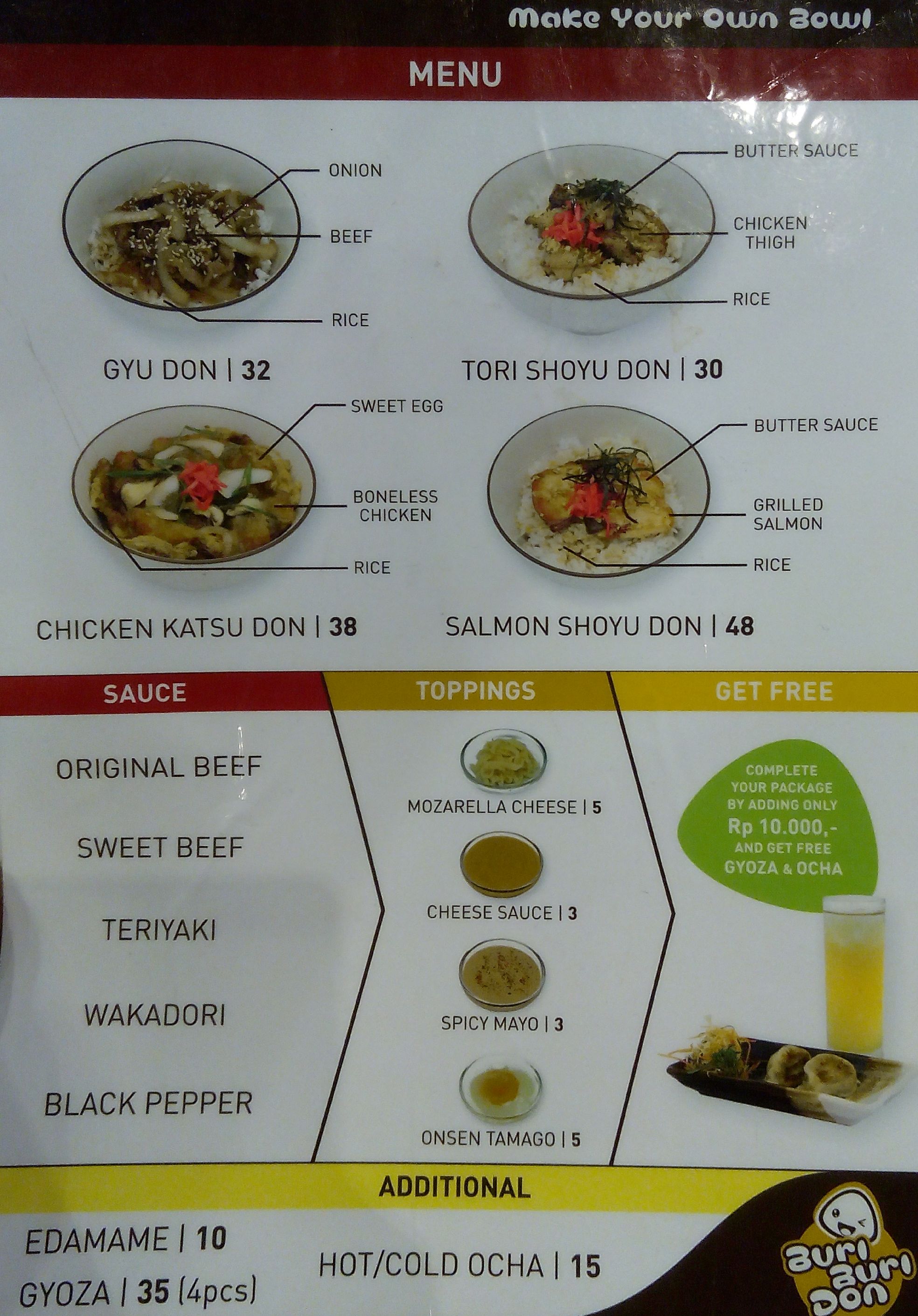 Buri Buri Don terdekat Restoran dan Tempat Makan Jepang terdekat di