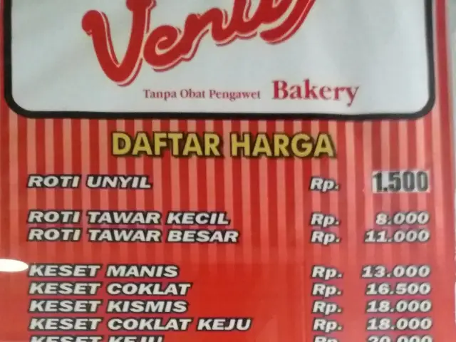 Roti Unyil Venus