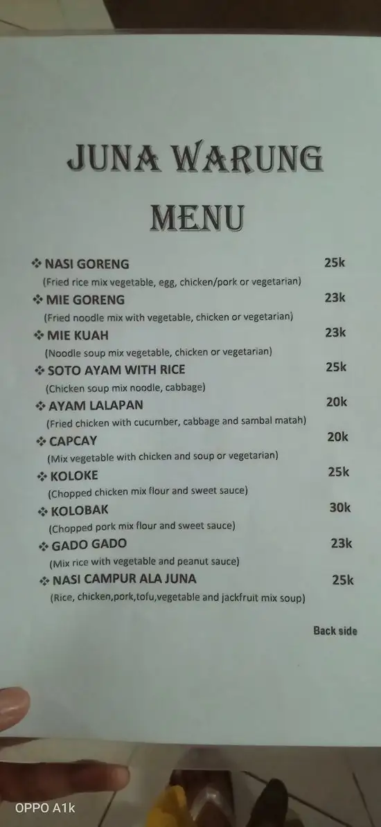 Gambar Makanan Juna Warung 5