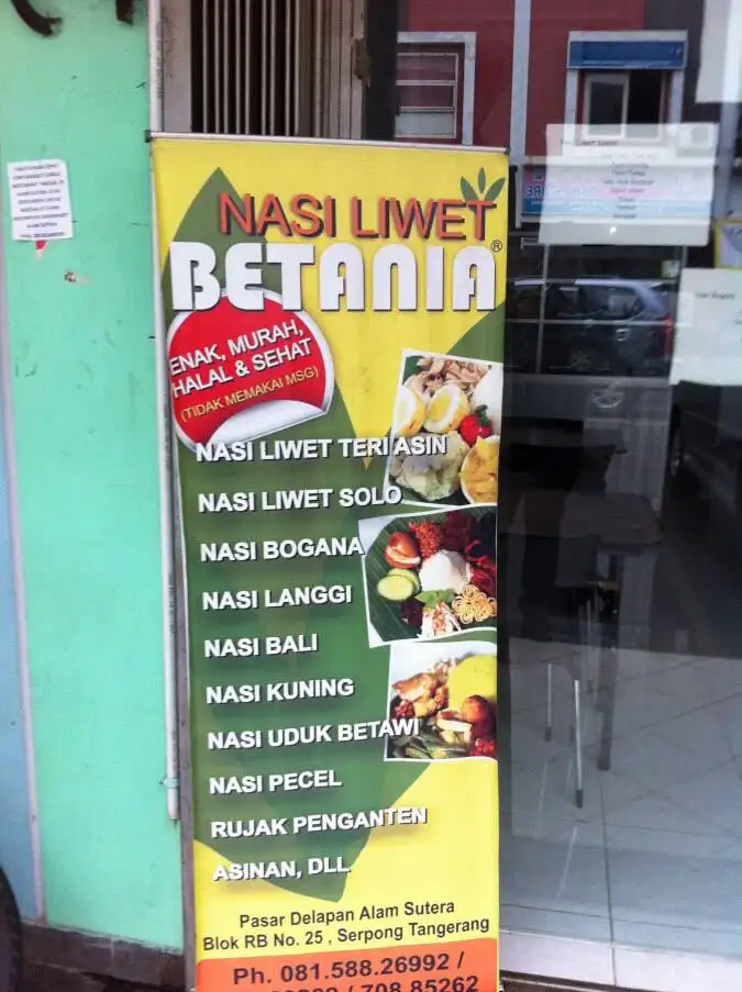 Nasi Liwet Betania