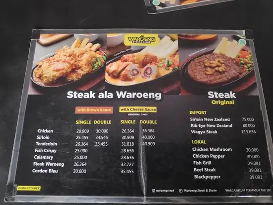 Gambar Makanan Waroeng Steak & Shake Tebet 13