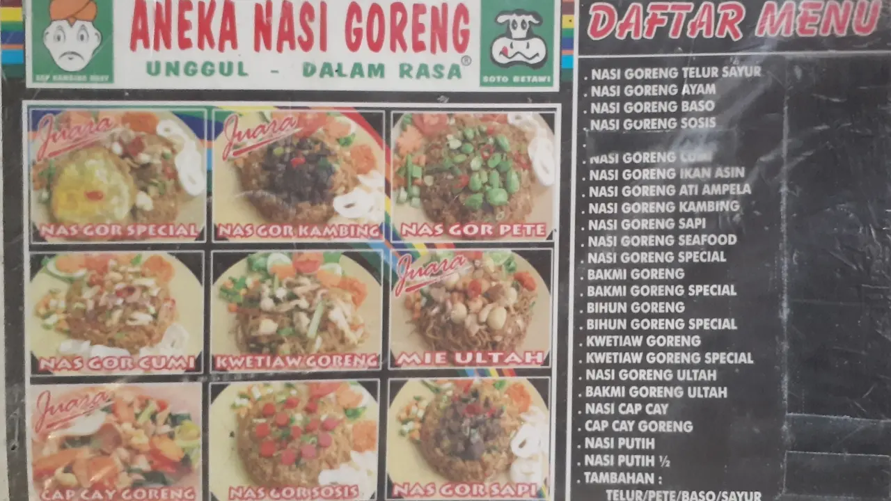 Aneka Nasi Goreng