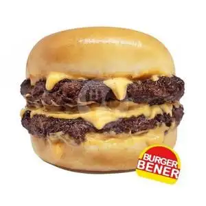 Gambar Makanan Burger Bener, Salemba 3