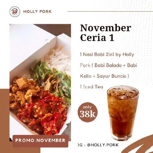 Gambar Makanan Holly Pork, Komplek Mitra Raya 3