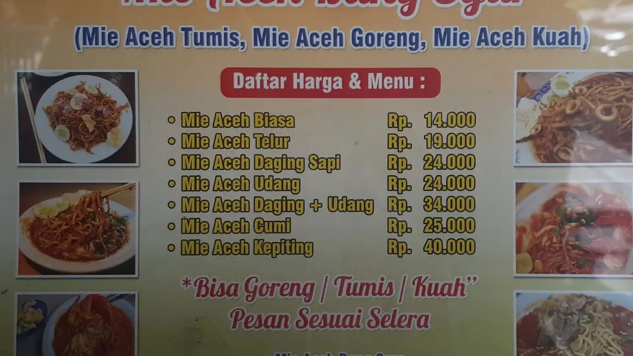Mie Aceh Bang Syar