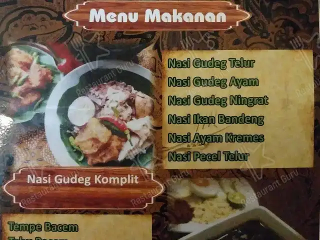 Gambar Makanan Gudeg Ningrat 2