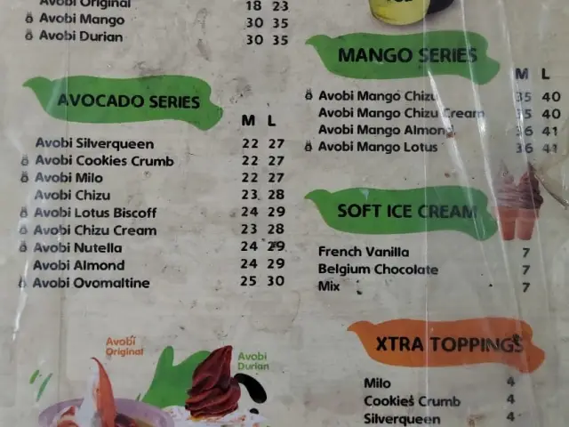 Gambar Makanan Avobi Avocado Dessert 2