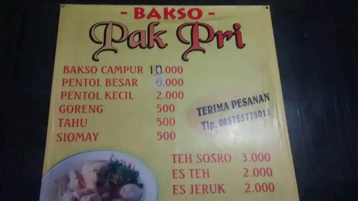 Bakso Pak Pri Donomulyo 2