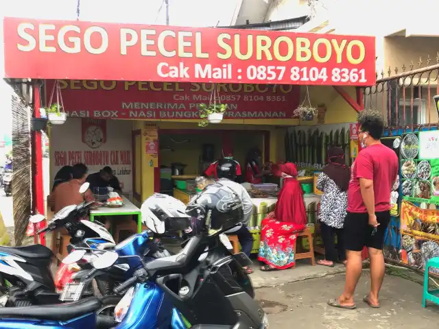 Gambar Makanan Sego Pecel Suroboyo Cak Mail Jatibening 2