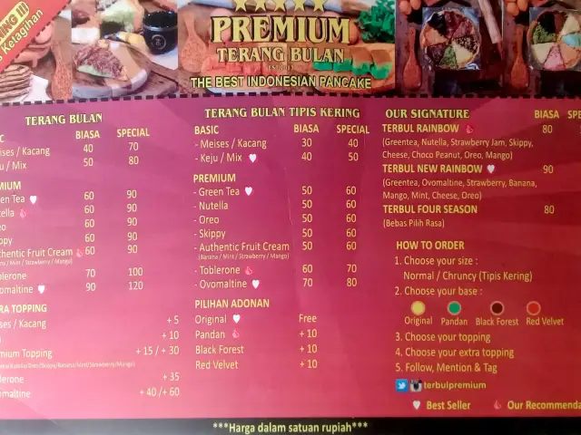 Gambar Makanan Premium Terang Bulan 1