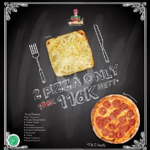 Gambar Makanan Popolamama  Pasta & Pizza, Mall Taman Anggrek 1