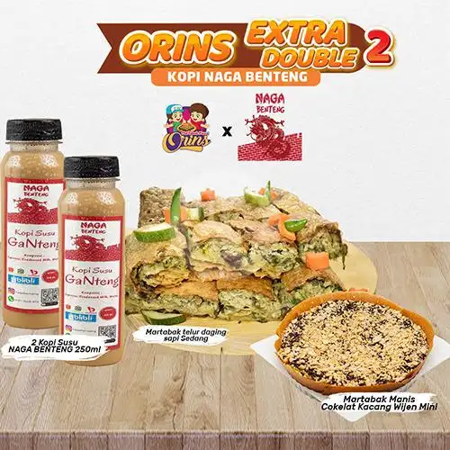 Gambar Makanan Martabak Pizza Orins, Binus 8