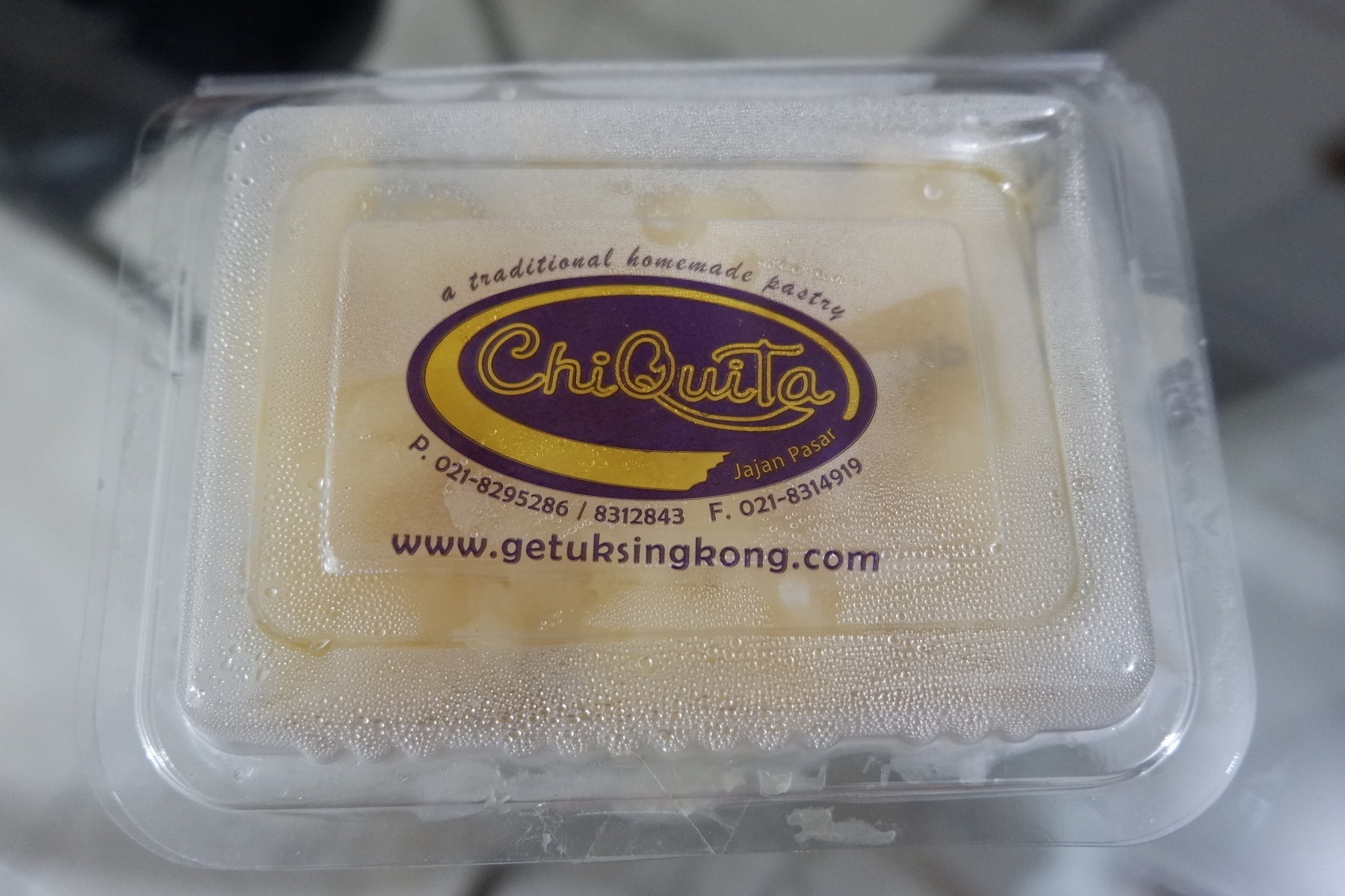 Foto restoran Chiquita Pastry Getuk Singkong Foto makanan pilihan di