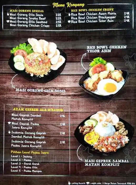 Gambar Makanan D'Savor Bogor 1