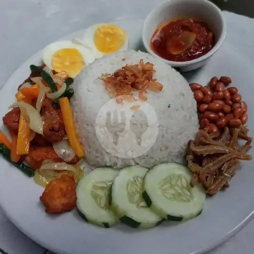 Gambar Makanan Nasi Lemak Opah Dan Es Oyen DKD Handoko 1