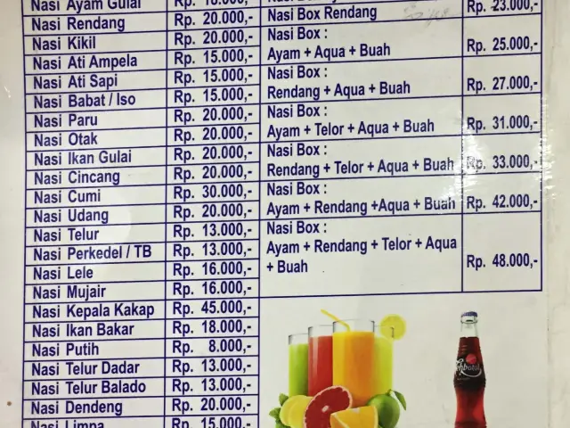 Gambar Makanan RM Sinar Minang Jaya 1