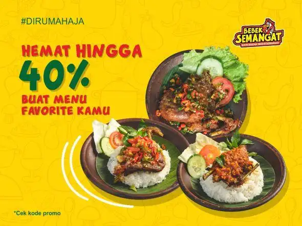 Bebek Semangat, Plaza Atrium