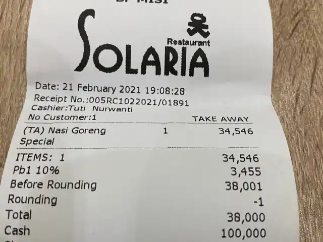 Gambar Makanan Solaria 16