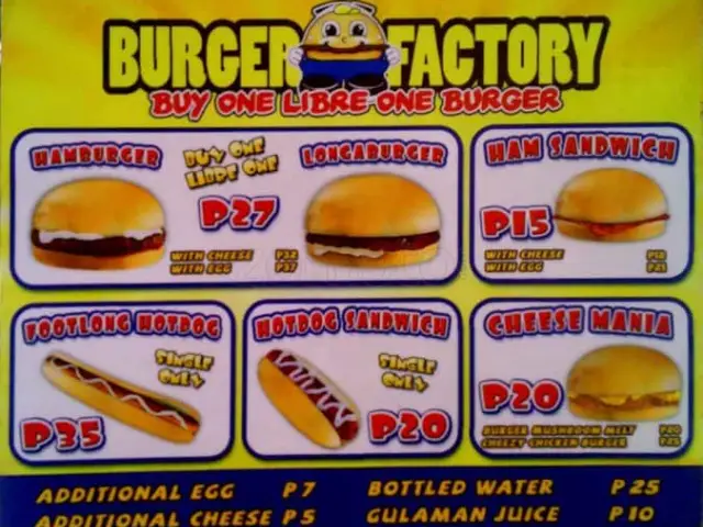 Burger Factory Food Photo 1