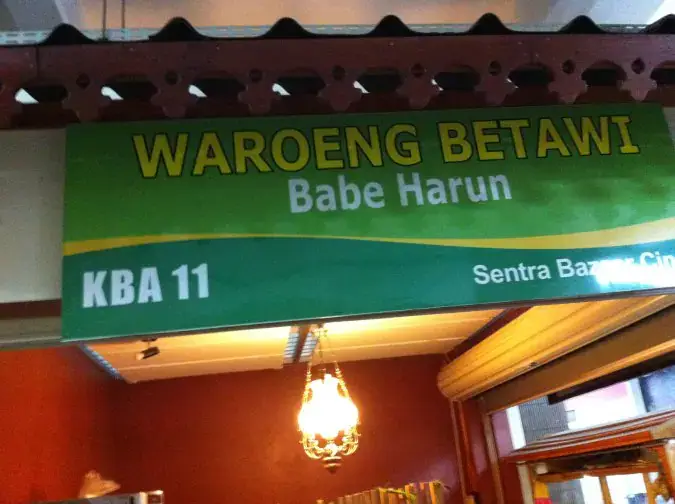 Warung Betawi Babe Harun