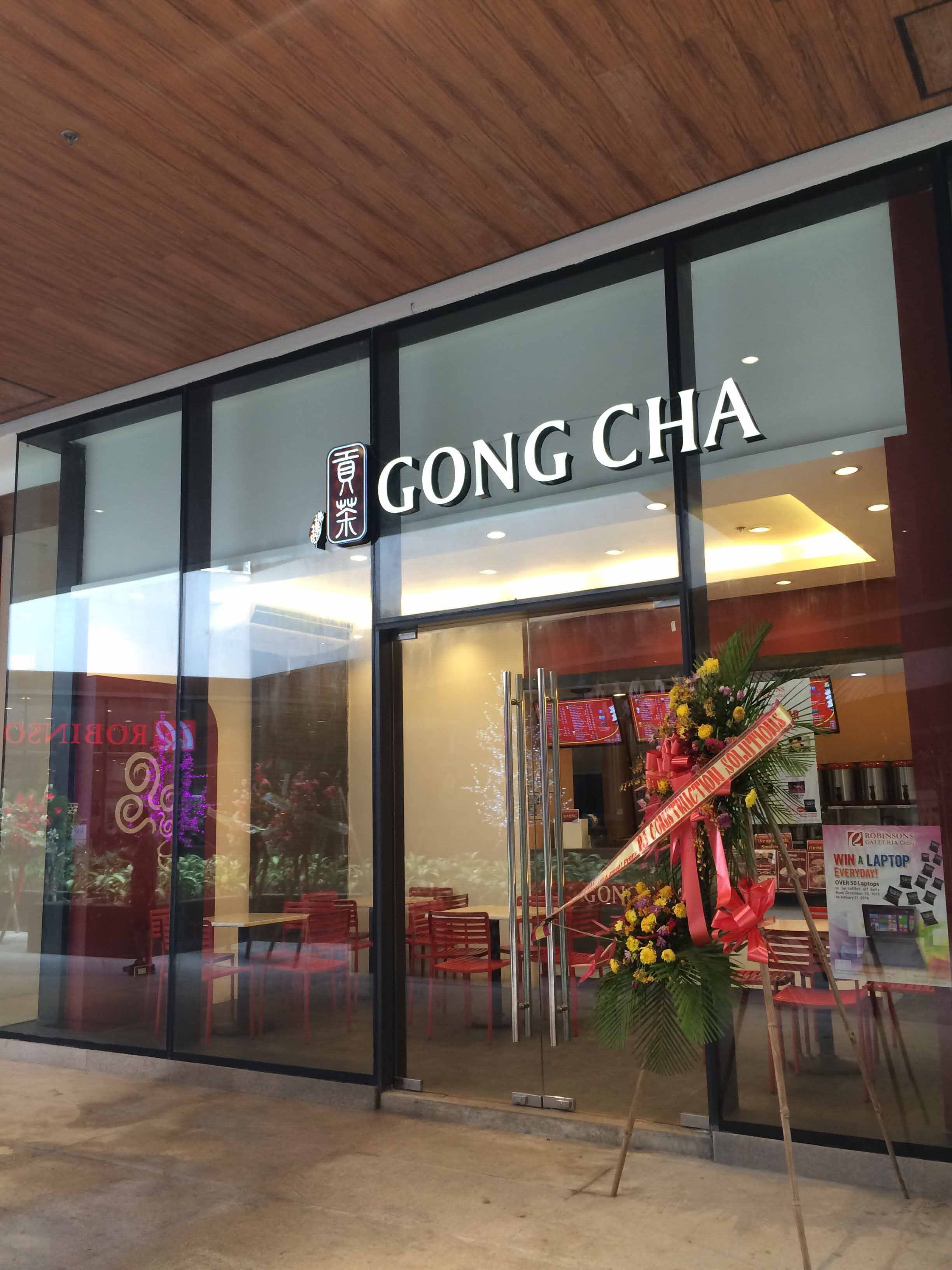 Gong Cha near me in Robinsons Galleria Cebu Discover Beverages