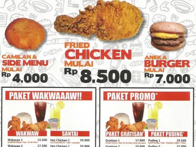 Gambar Makanan WakWaw Fried Chicken 1