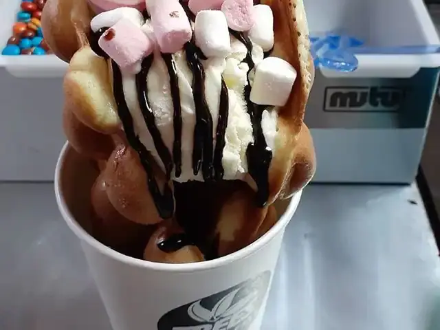 Gambar Makanan Trees Egg Waffle 2