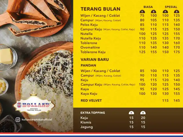 Gambar Makanan Holland Martabak Terang Bulan 5