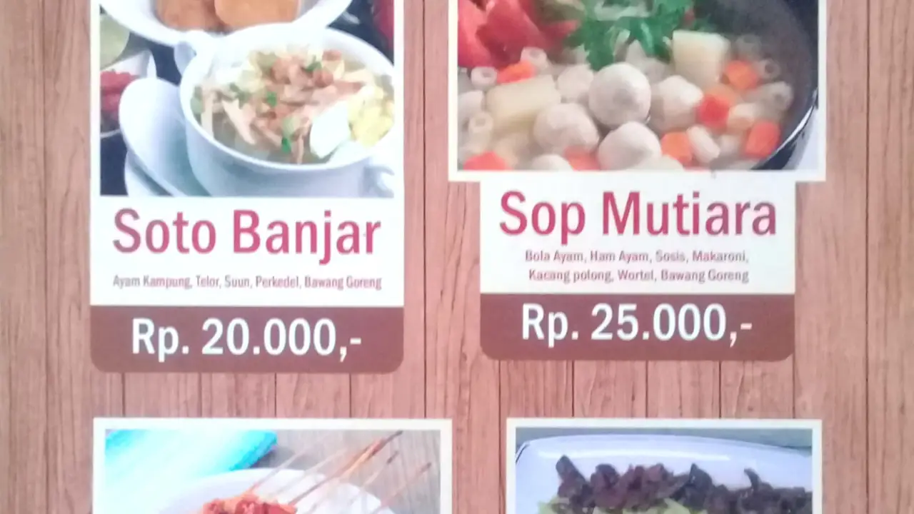 Sop Mutiara Vanessa Khas Banjar