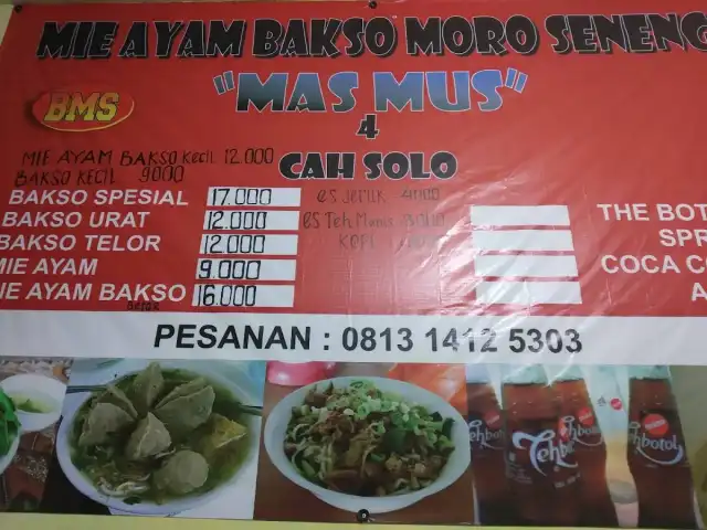 Gambar Makanan Mie Ayam Baso Moro Seneng Mas Mus 4 1