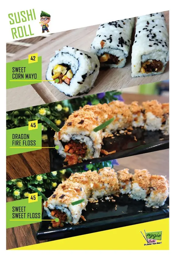 Gambar Makanan Veggie Sushi 2