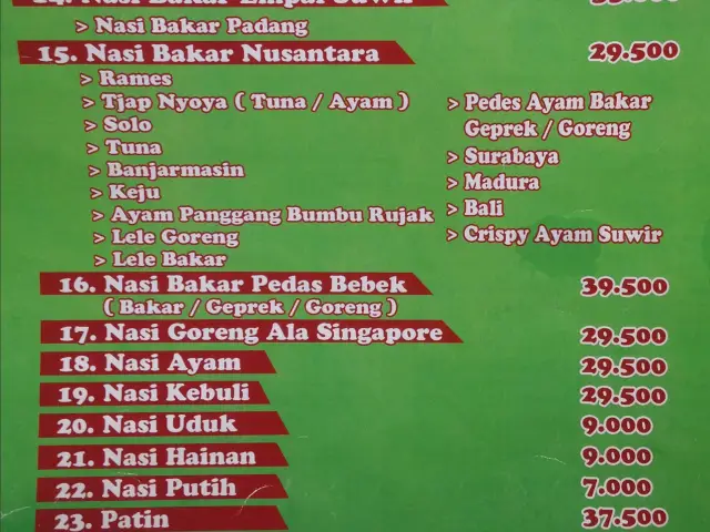 Gambar Makanan Nasi Bakar Tjap Nyonya 3