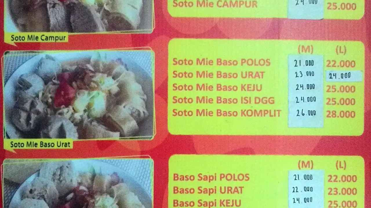 Soto Mie Presiden