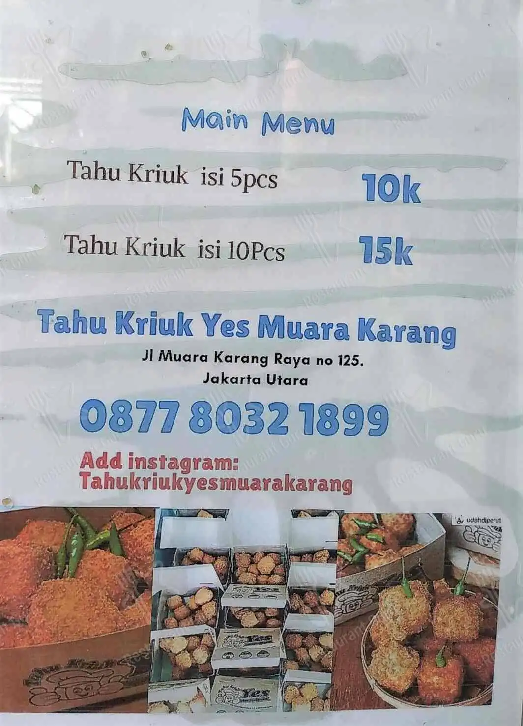 Tahu Kriuk Yes