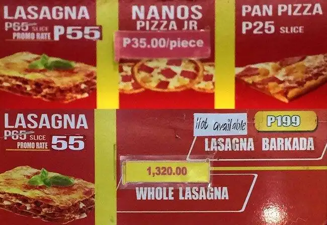 Nanos Lasagna Food Photo 1