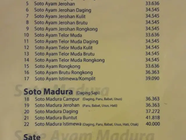 Gambar Makanan Soto Ayam Ambengan Pak Sadi (ASLI) 1