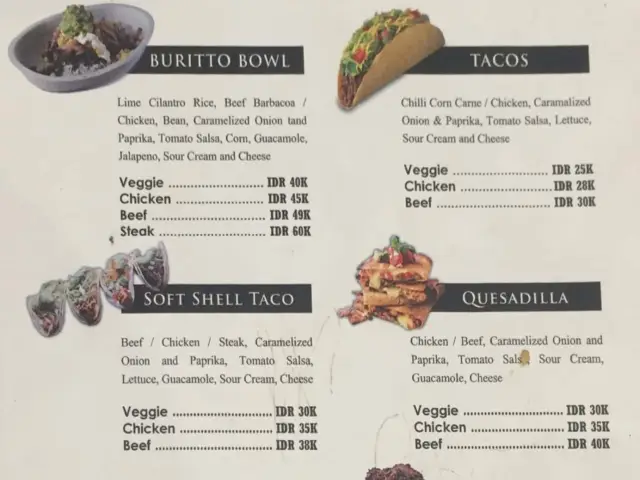 Gambar Makanan Mexicana Burritos & Fajitas 5