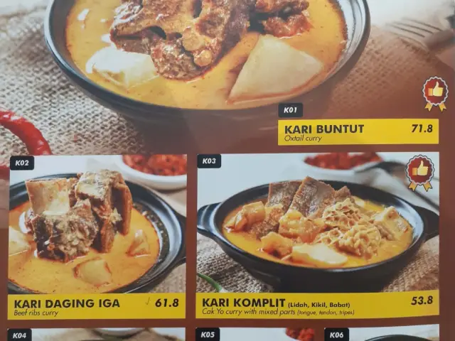 Gambar Makanan Chop Buntut Cak Yo 6