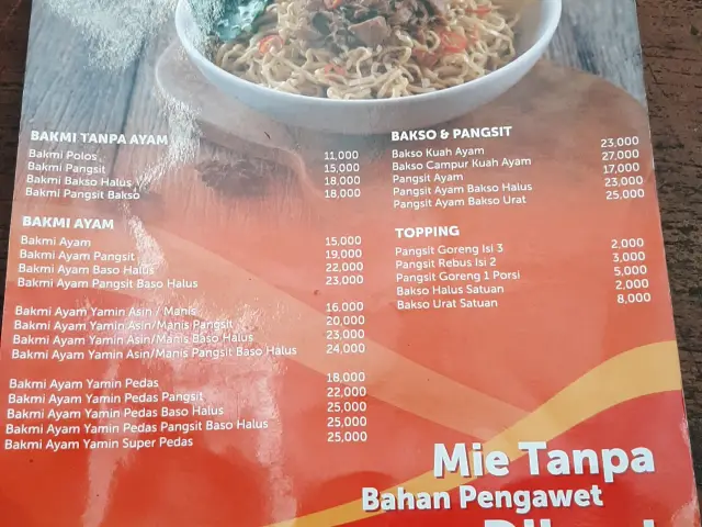 Gambar Makanan Bakmi DKI 1