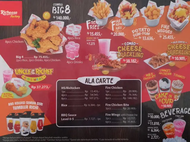 Gambar Makanan Richeese Factory 1