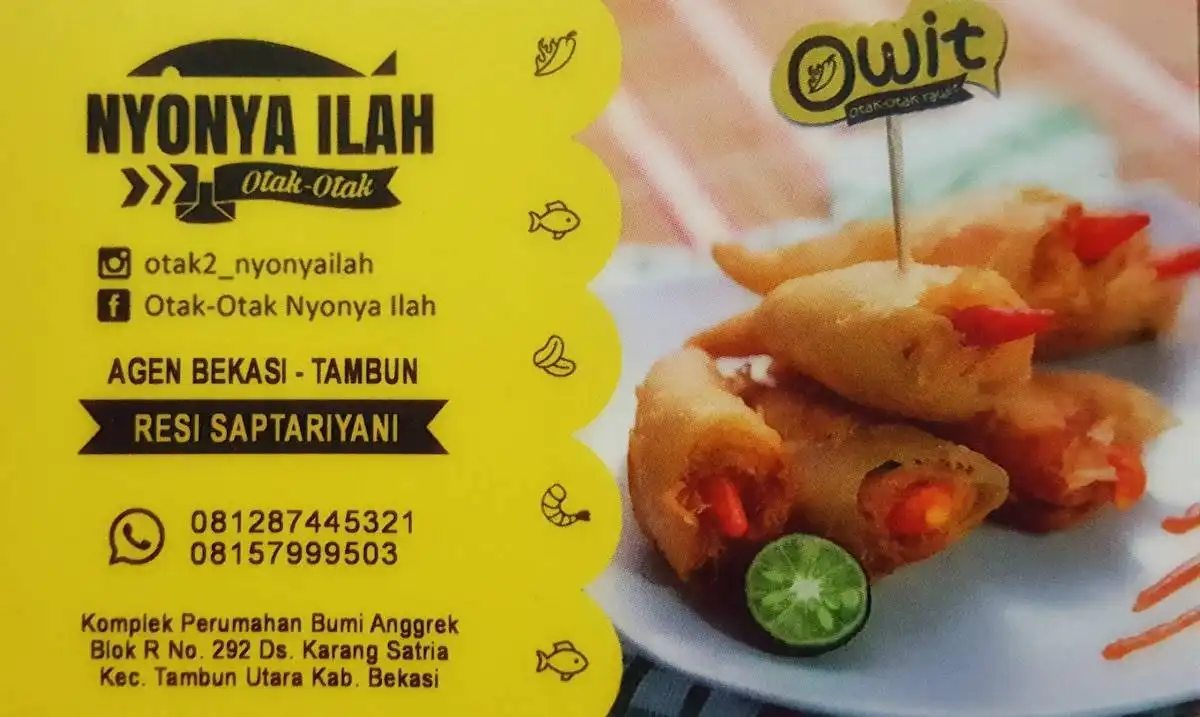 Otak-otak Nyonya Ilah Agen Bekasi-Tambun